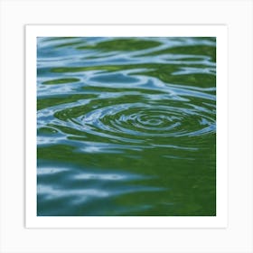 Ripples In The Water Art Print