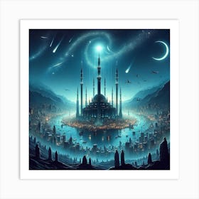 City Of The Stars Art Print