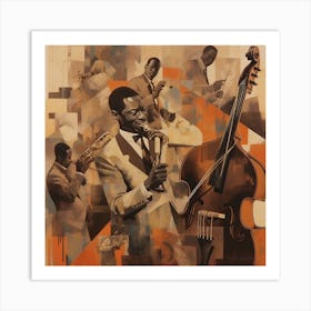 Jazz Musicians 12 Art Print