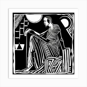 Egyptian Woman 7 Art Print