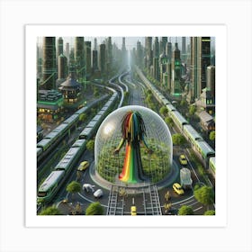 Cityscape 10 Art Print