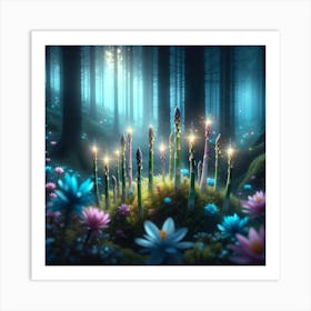 Fairy Forest 1 Art Print