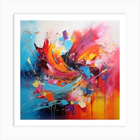 Abstract Painting 21 Art Print