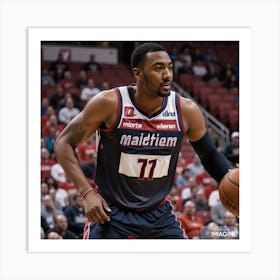 John Wall AI Art Print