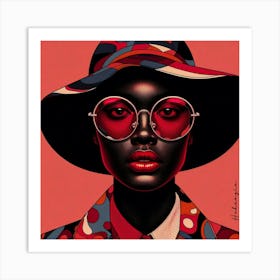 AfroFashion #004 Art Print