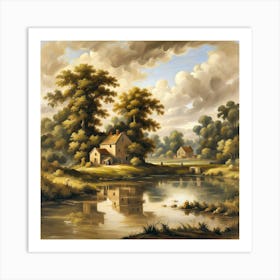 Country Scene Art Print