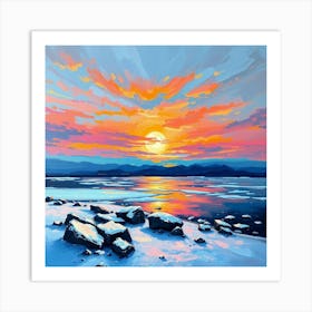 Sunset 5 Art Print