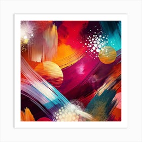 Abstract Painting 49 Art Print