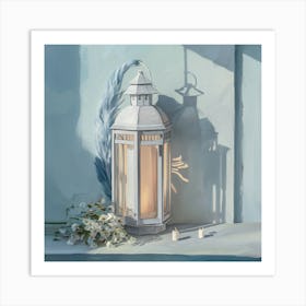 Candlelit Lantern 5 Art Print