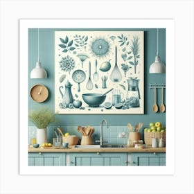 Kitchen Wall Art 3 Art Print