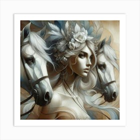 Equestrian Art Art Print