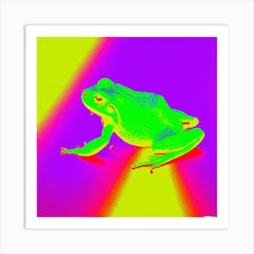 Frogescape Art Print