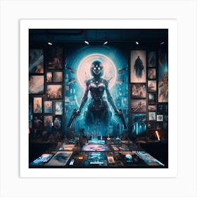 Room Full Of Art Art Print