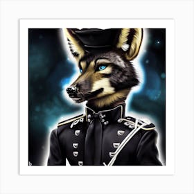 Black Parade Uniform Jackal Art Print