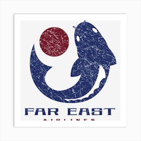 Far East Airlines Art Print