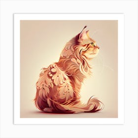 Kitty Cat Art Print