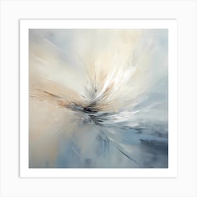 AI Serenade in Subtle Tones Art Print