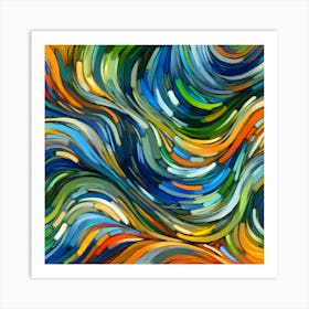 Ocean Waves Art Print