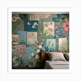 Floral Wall Art Art Print