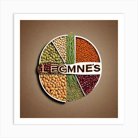 Legumes As A Logo (70) Art Print