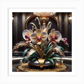 Opulent Orchids 10 Art Print