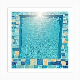 Swimming Art Print (15) Art Print