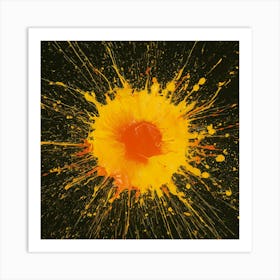 Splatter 2 Art Print