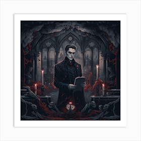 Dracula Art Print