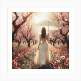 Cherry Blossoms Art Print