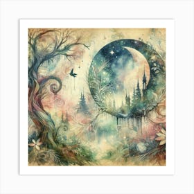 Fairytale Forest 7 Art Print