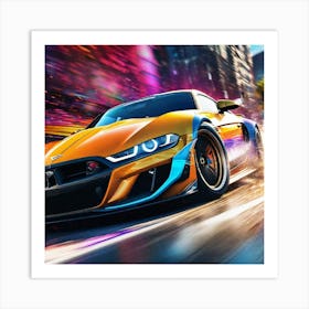 Need For Speed 29 Art Print