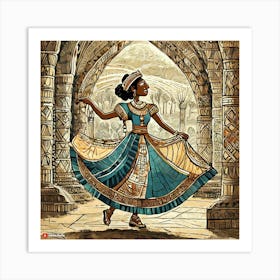 Firefly While We Don T Have Direct Evidence Of How Females Danced In The Indus Valley Civilization, (2) Art Print