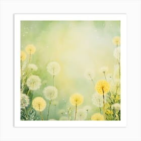 Dandelion 38 Art Print