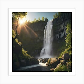 Waterfall Art Print