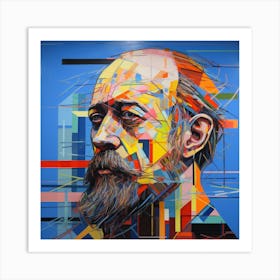 Man With A Beard Art Print