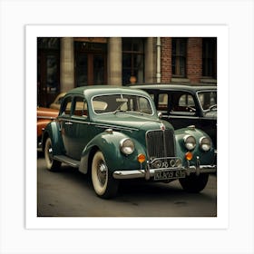 Vintage Old Car 1 Art Print