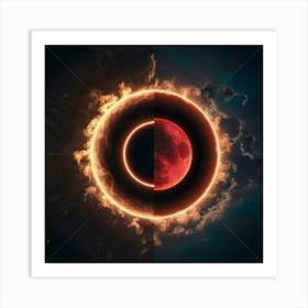 Eclipse Of The Sun 7 Art Print