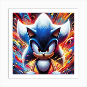 Sonic The Hedgehog 63 Art Print