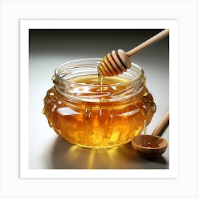 Honey In A Jar 3 Art Print