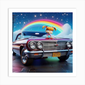 Chevrolet Impala Art Print