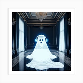 Ghost In A Room Art Print