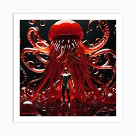 Red Jelly 6 Art Print