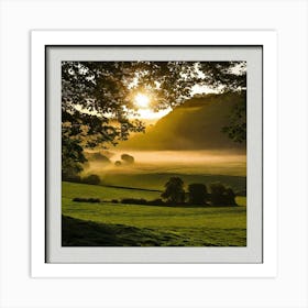 Misty Morning 7 Art Print