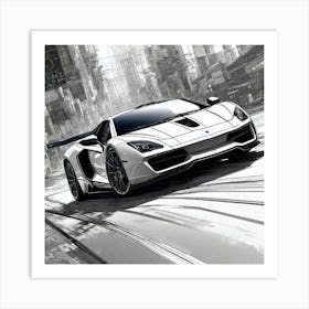 Lamborghini 189 Art Print