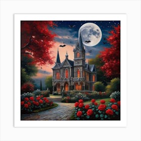 Gothic Castle Art Print