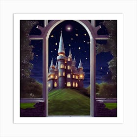 Fairytale Castle Art Print