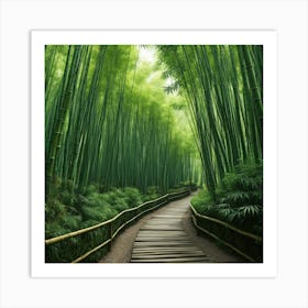Bamboo Forest 9 Art Print