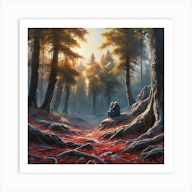 Day In The Woods Art Print