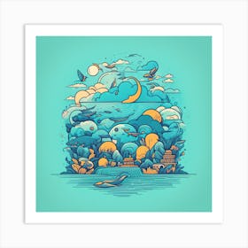 Island Of Dreams Art Print