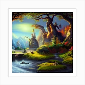 Fairy Land Art Print